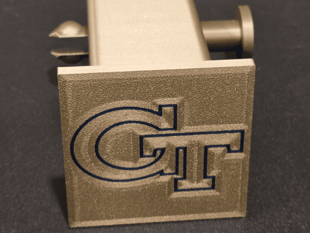 Georgia Tech 2" hitch cover
