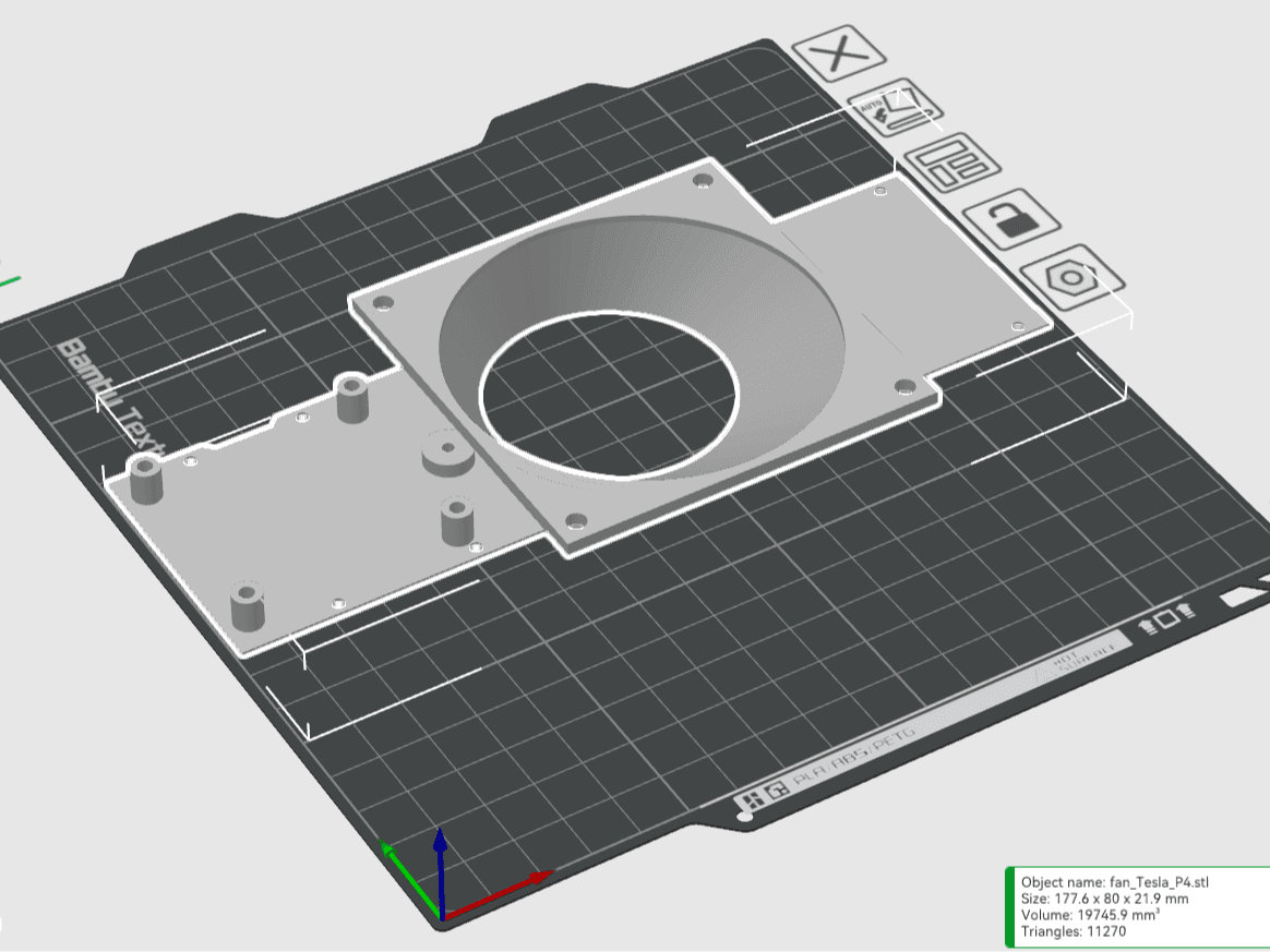FAN TESLA P4