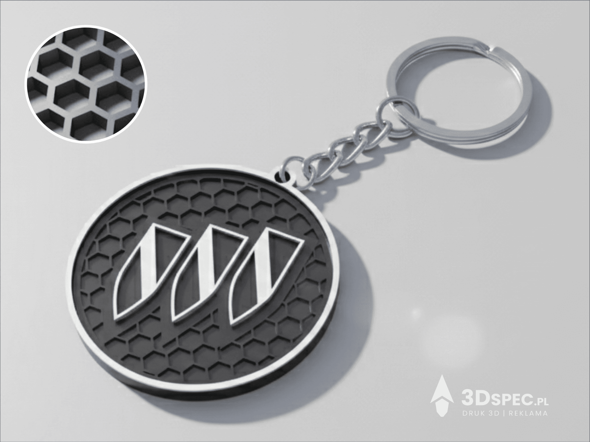 Buick logo keychain