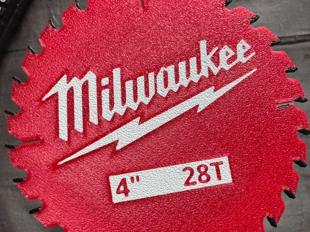 Milwaukee tools saw blade trailer hitch cover
