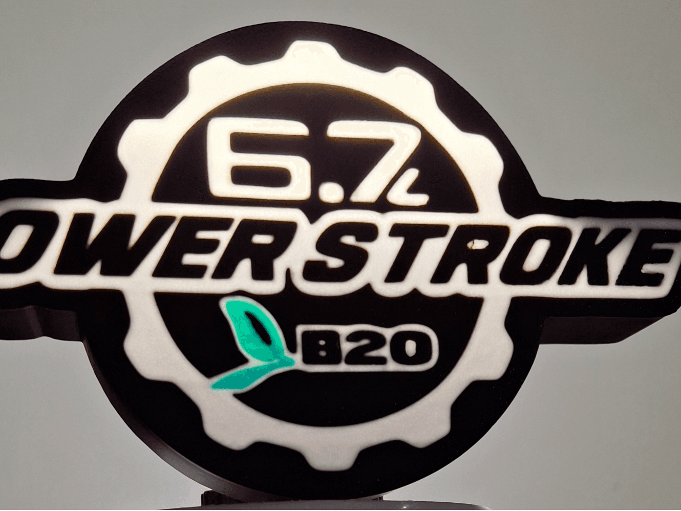 6.7 Power Stroke Light Box