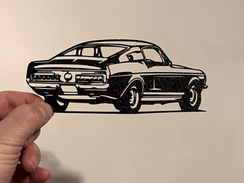 Wall Art Cars - Mustang