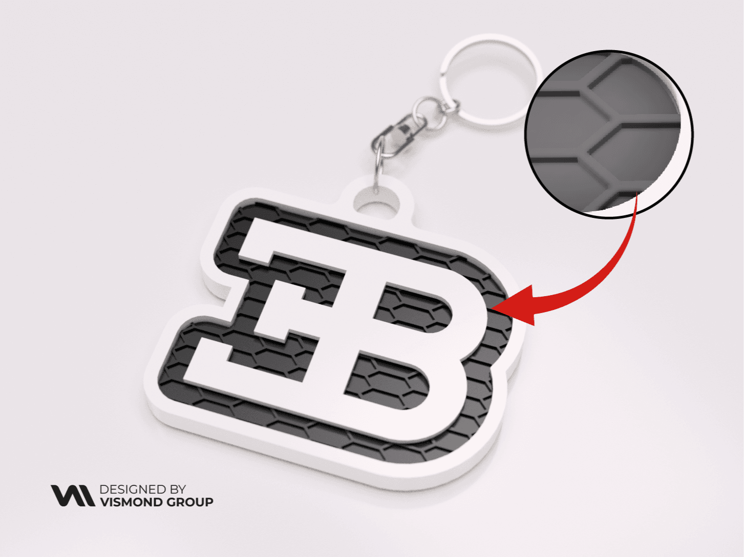 Bugatti Keychain