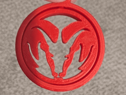Dodge gyro keychain