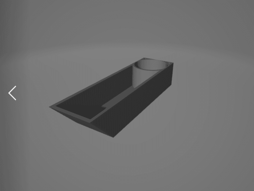 AUDI 100 cup holder for drinks