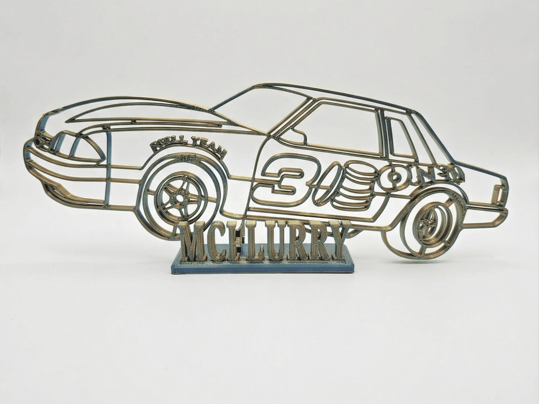 Cleetus Mcfarland Mcflurry Race Car