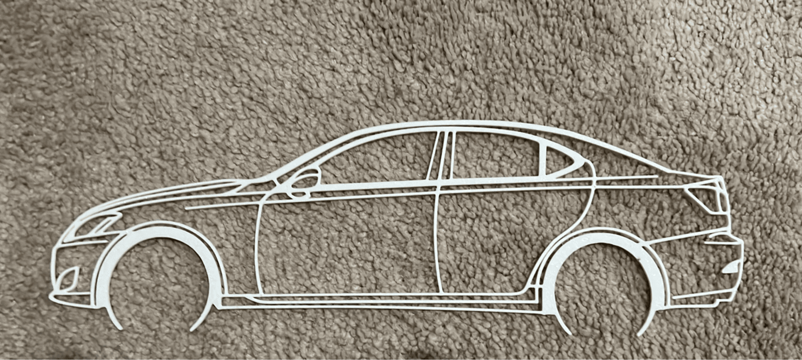 Lexus IS350 Silouette