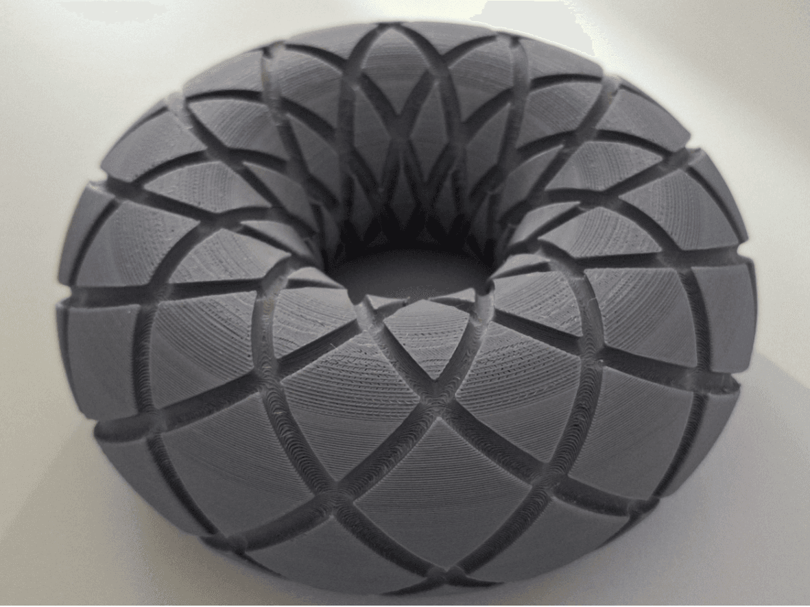 Precision Rodin Coil Frame (Vortex Math Torus)