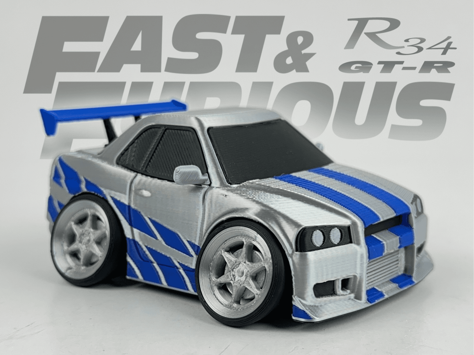 Tooned NISSAN Skyline R34 GTR