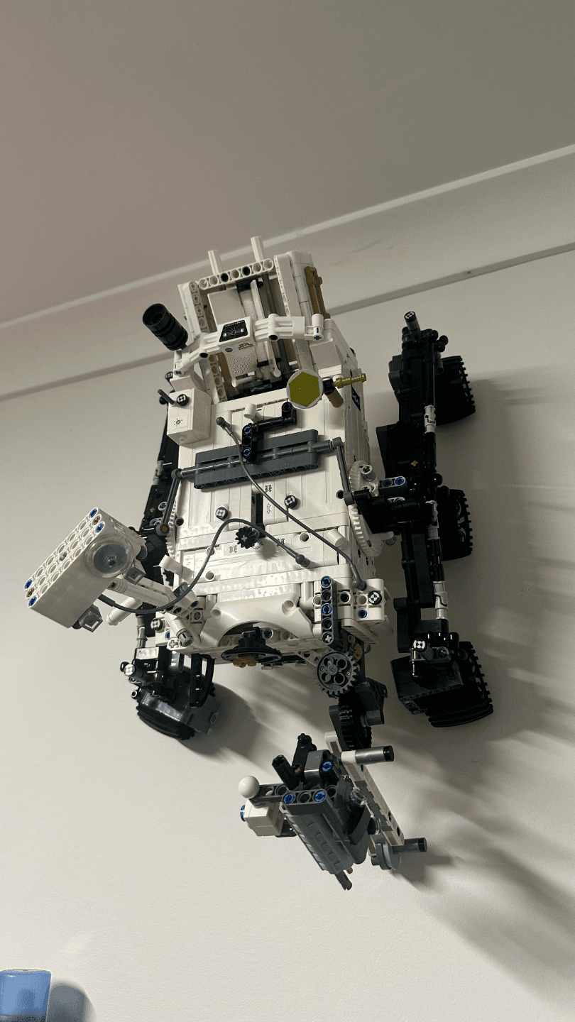 LEGO Technic 42158 NASA Mars Rover Perseverance Wall Mount