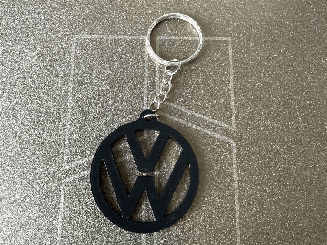 Volkswagen (VW) Logo Keychain - Quick & Easy Print