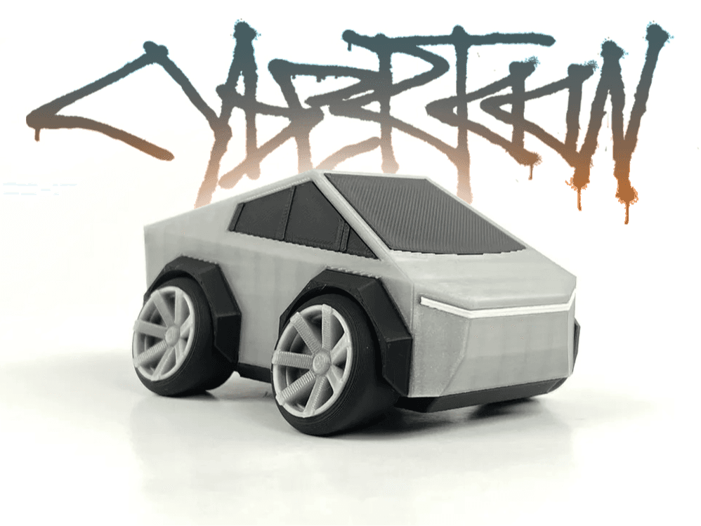 Tooned CYBERTRUCK - Model kit