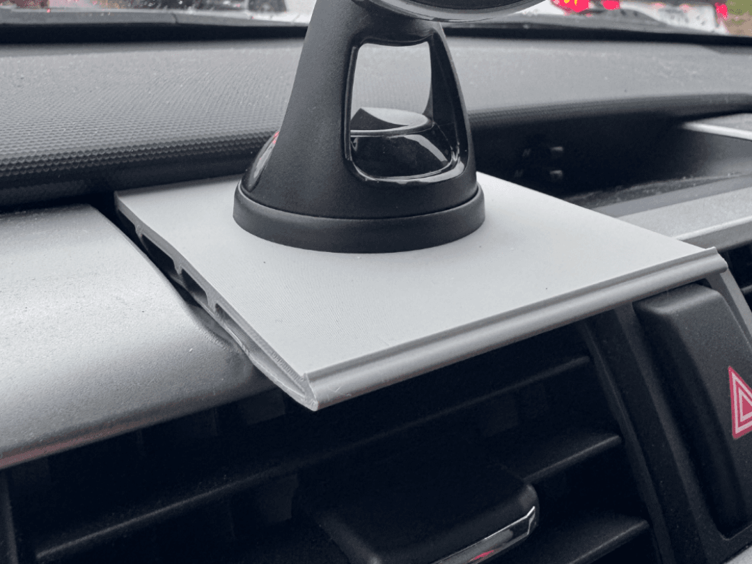 Toyota 4runner dash flat mounting plate - no drill