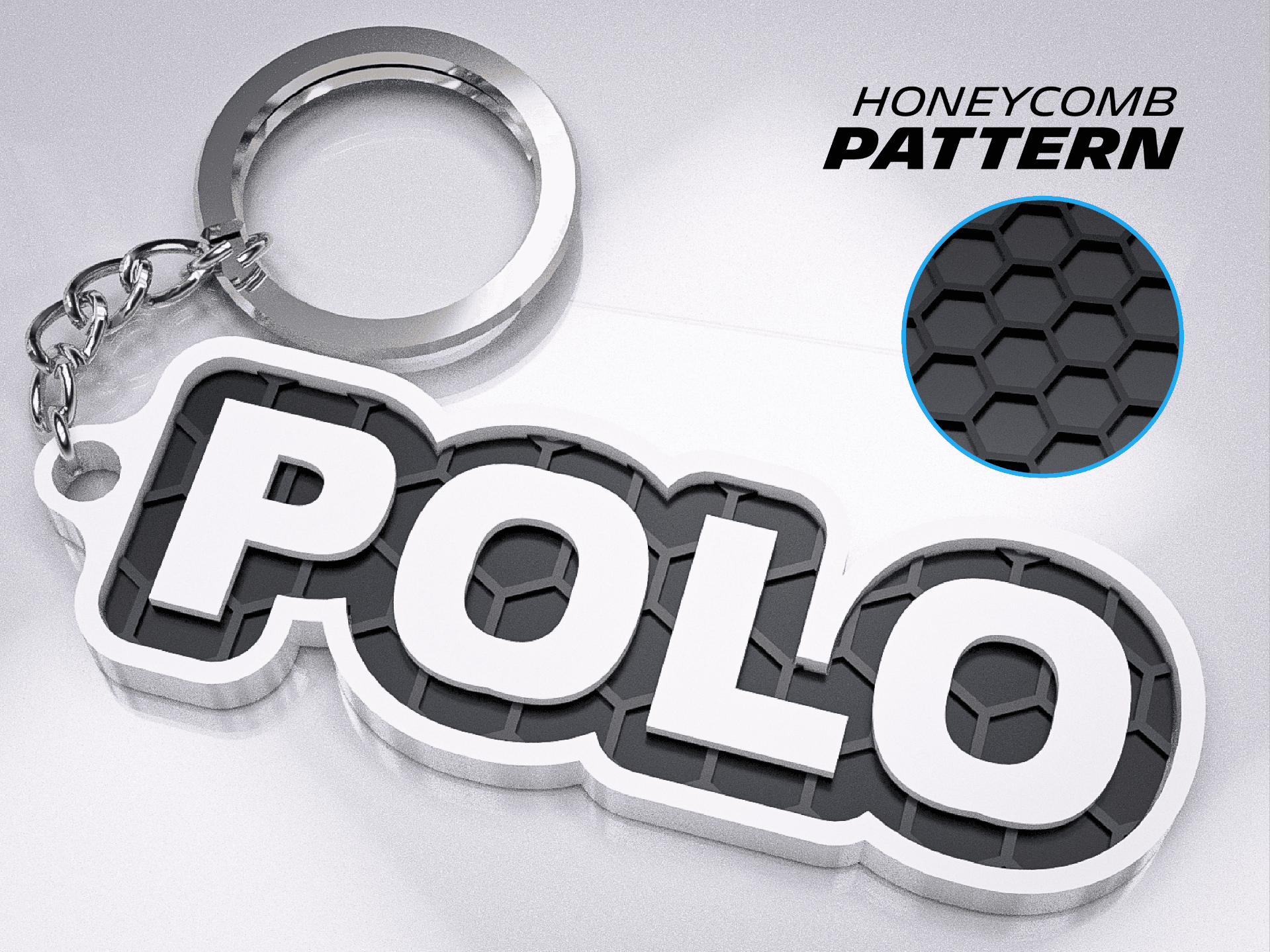 Volkswagen Polo Keychain
