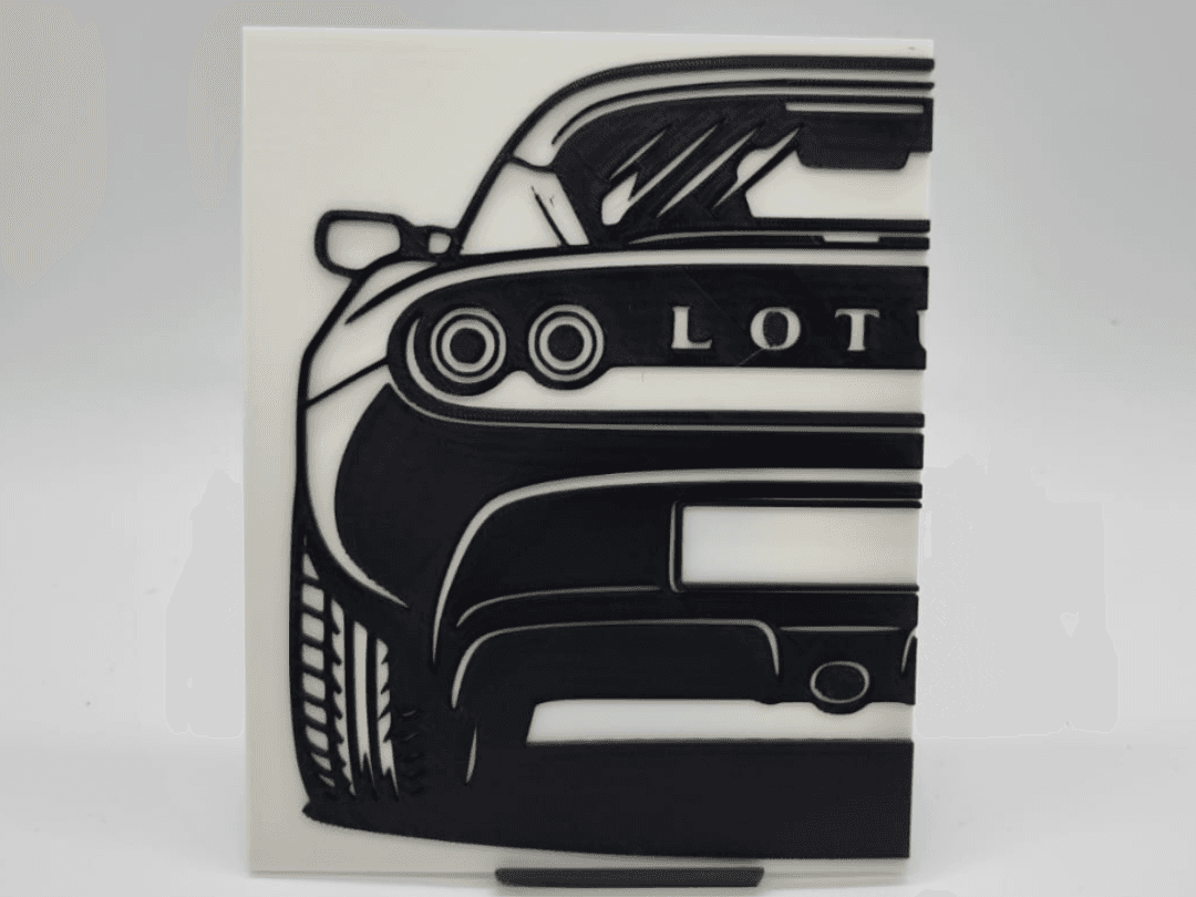 2D Wall Art Lotus Sport Elise