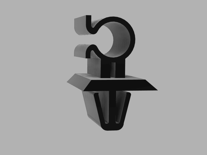 Hood prop rod retainer
