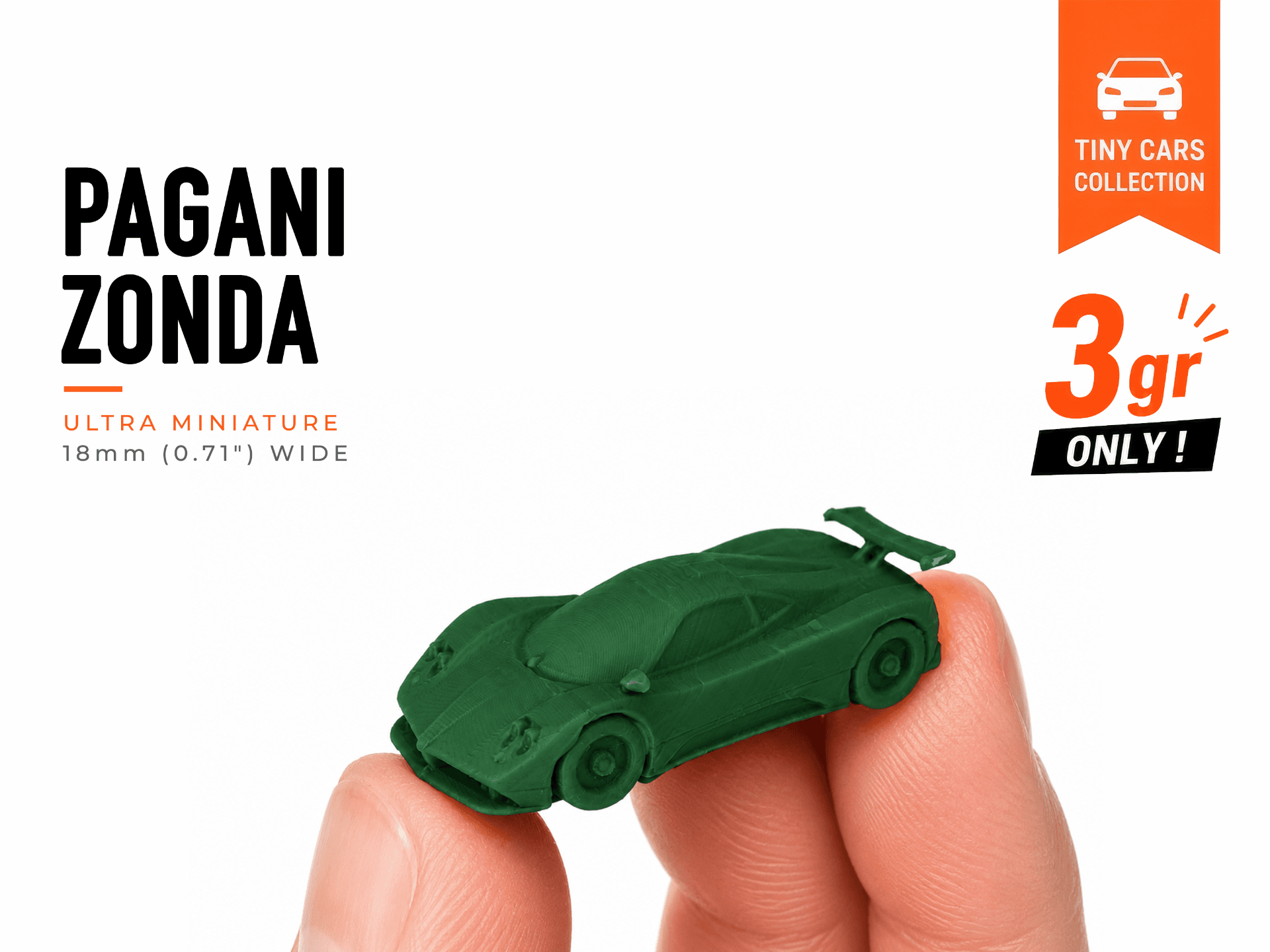 Tiny Pagani Zonda - Mini Cars Series