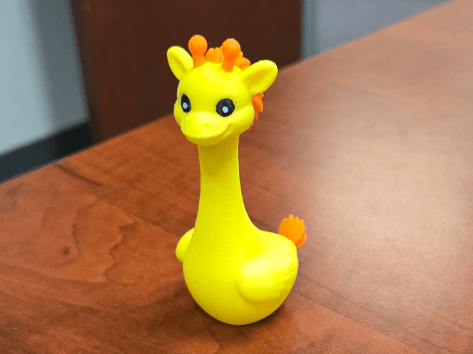 Giraffe Rubber  Ducky Mashup