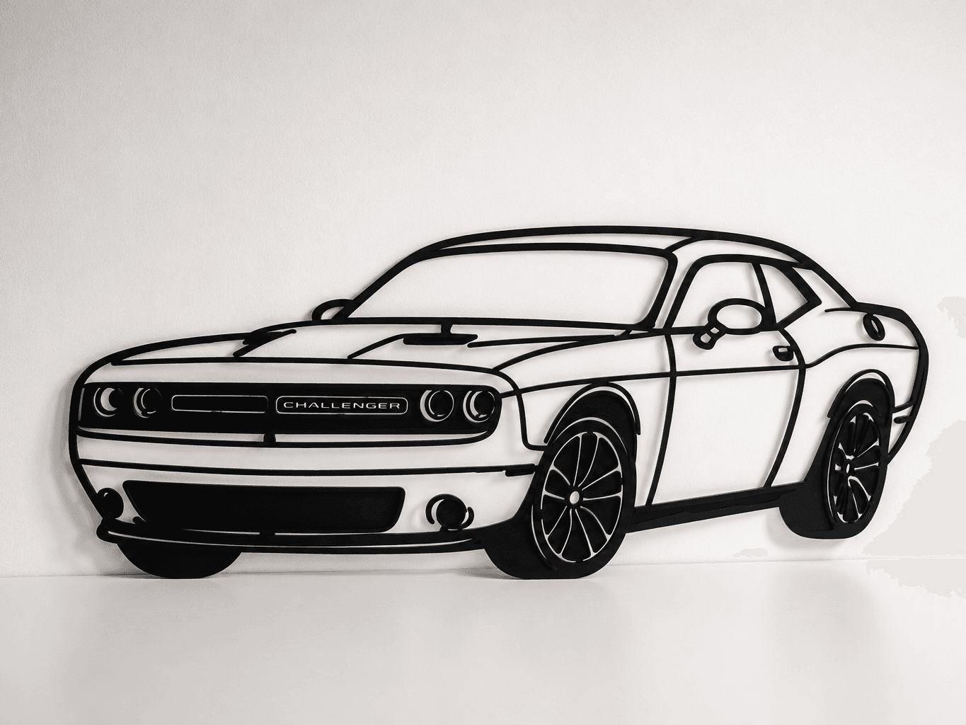 Dodge Challanger Silhouette