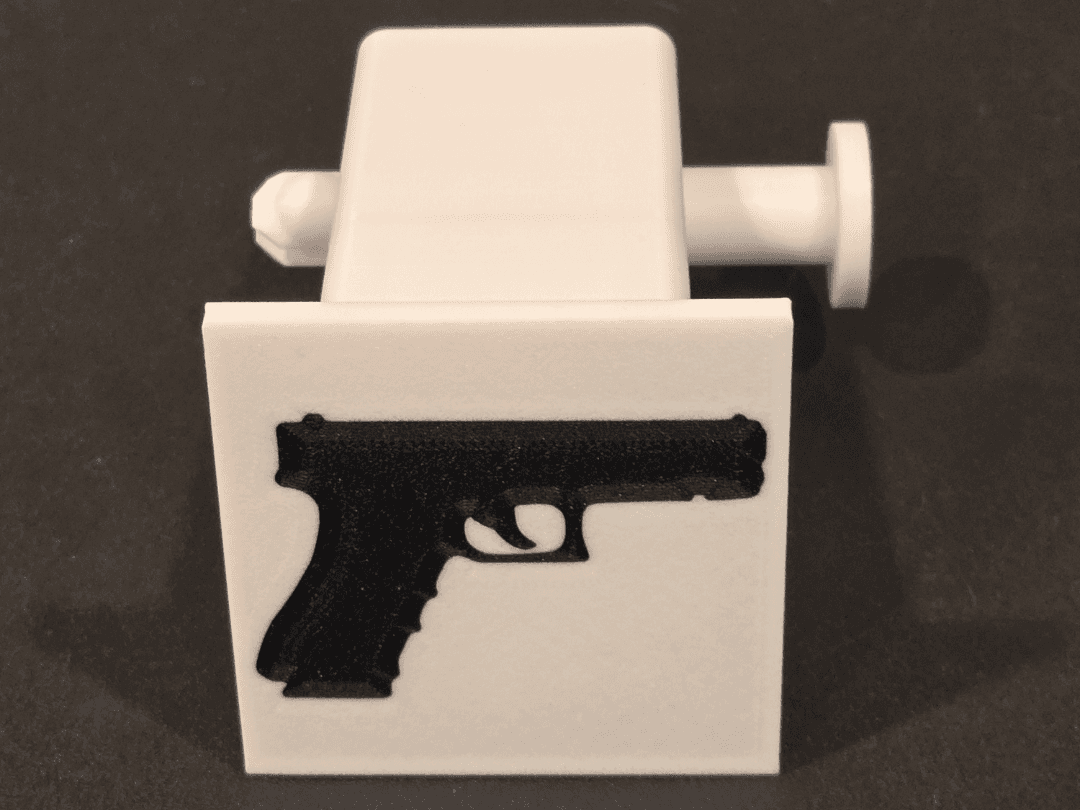 Glock 2" hitch cover