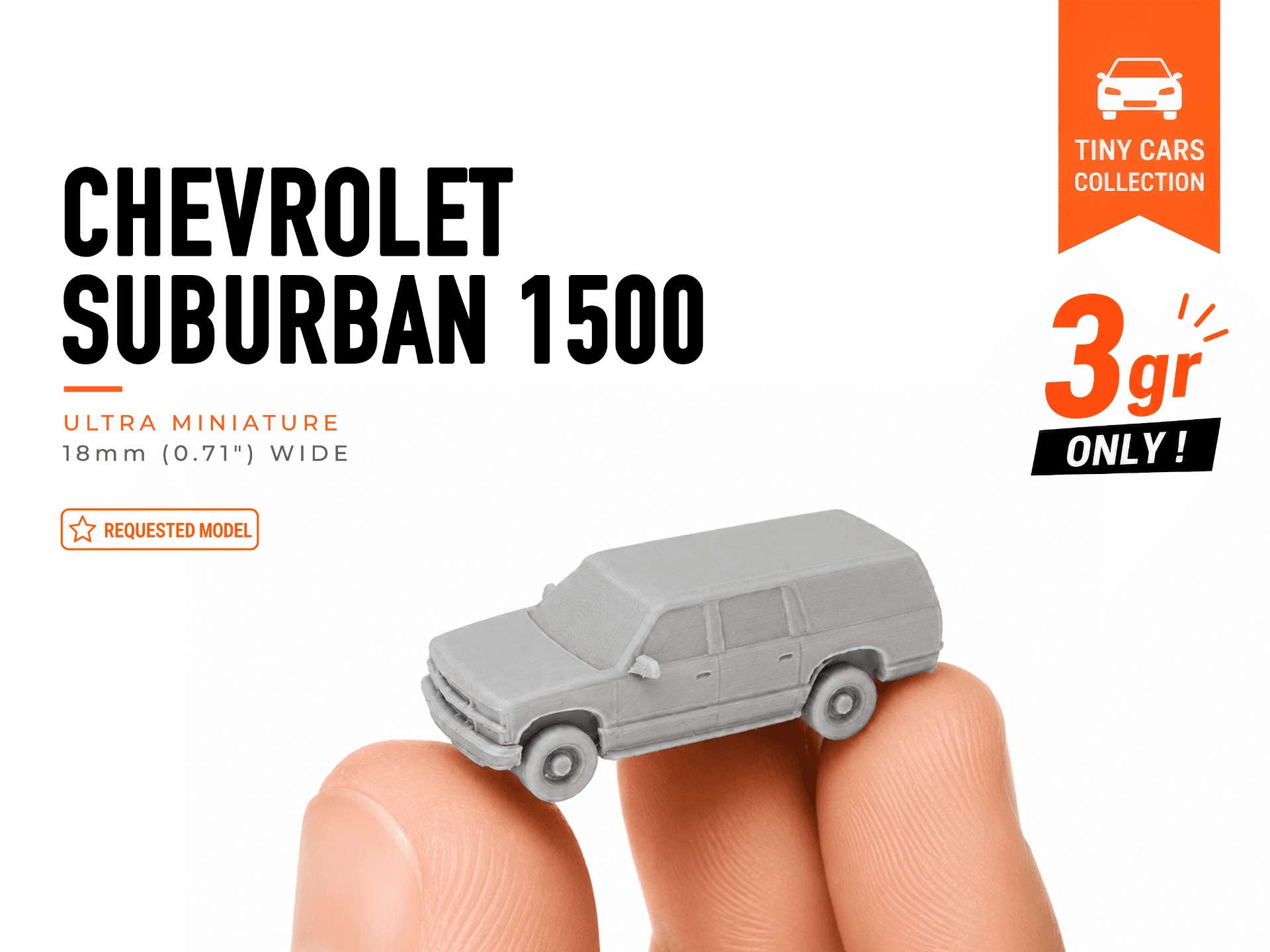 Tiny Chevrolet Suburban 1500 - Mini Cars Series