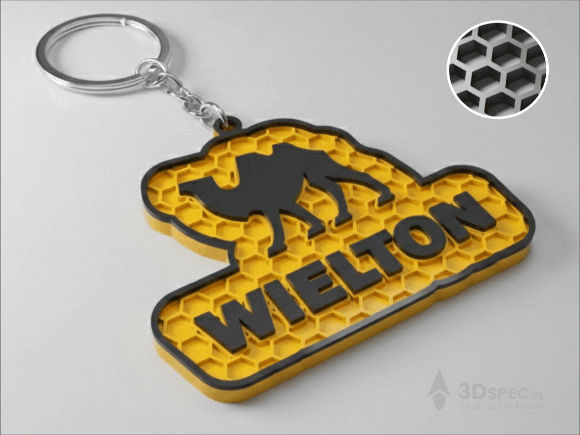 Wielton logo keychain