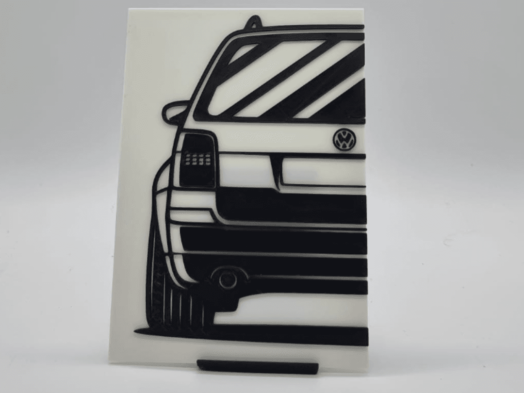 2D Wall Art VW Passat B5 Kombi
