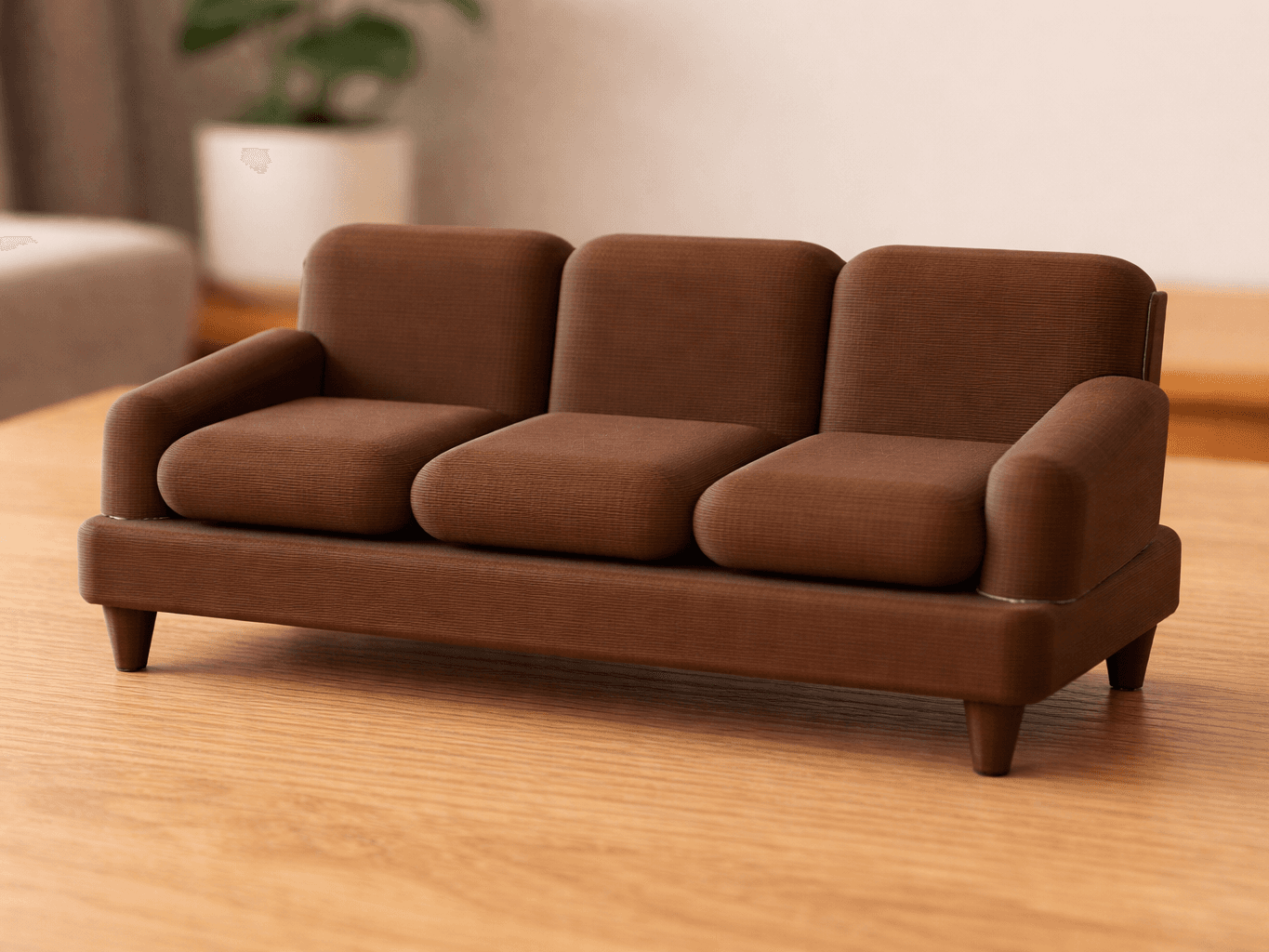 Leather Couch Sofa 