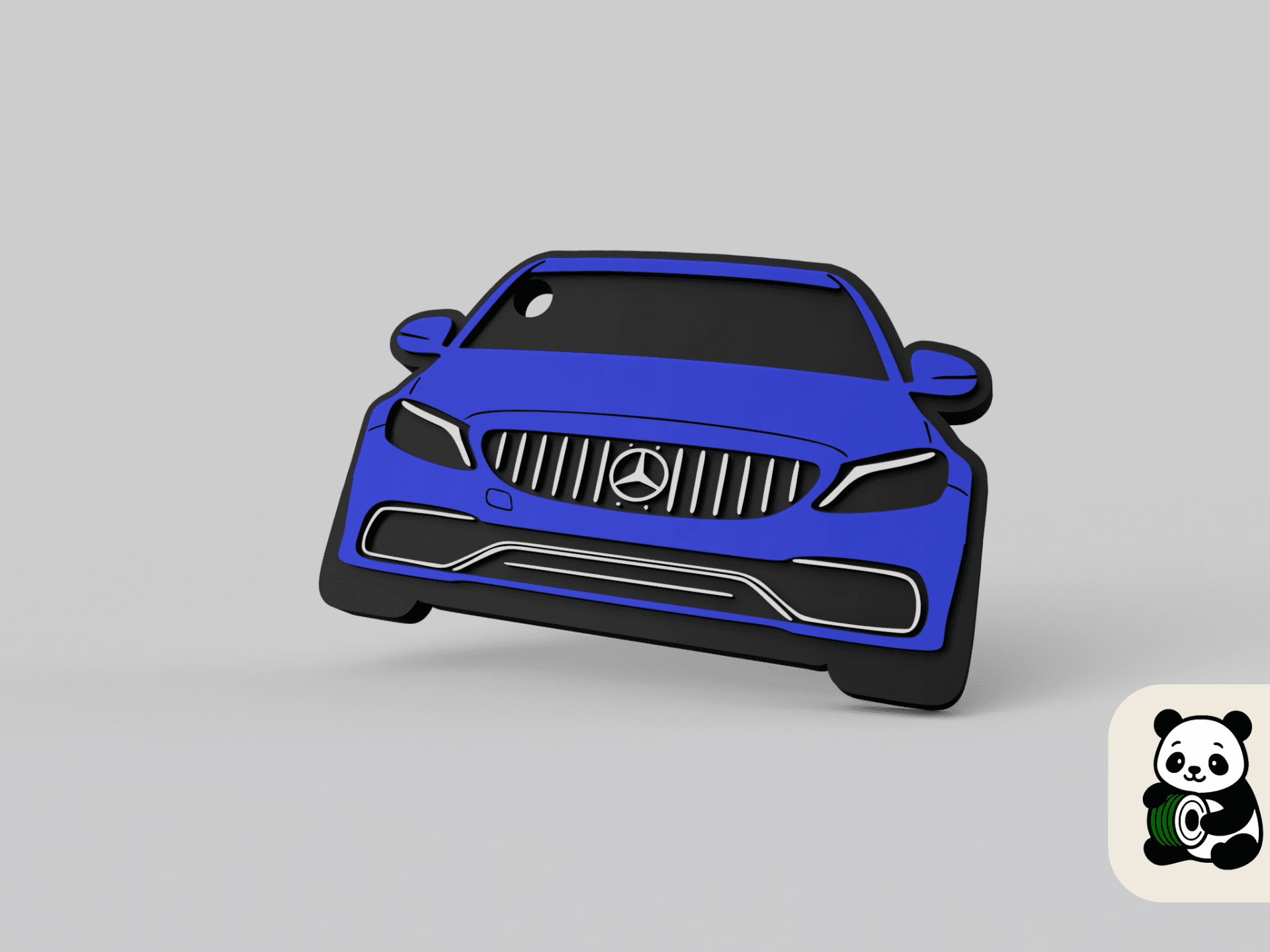 Mercedes C63s AMG - keychain