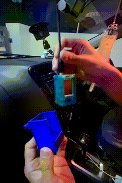 RoLa HELTEC Mesh Node T114 Car Holder