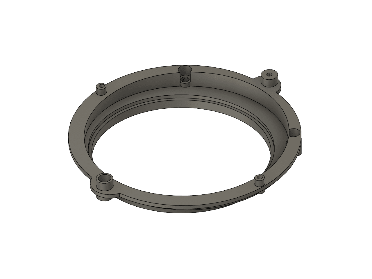 A4 B5 13cm speaker