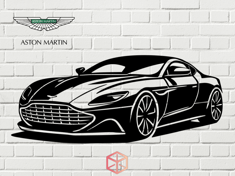 ASTON MARTIN DB - 2D WALL ART #2