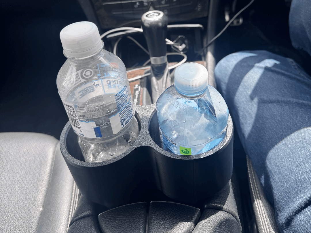Mercedes-Benz E-Class W211 dual cup holders 