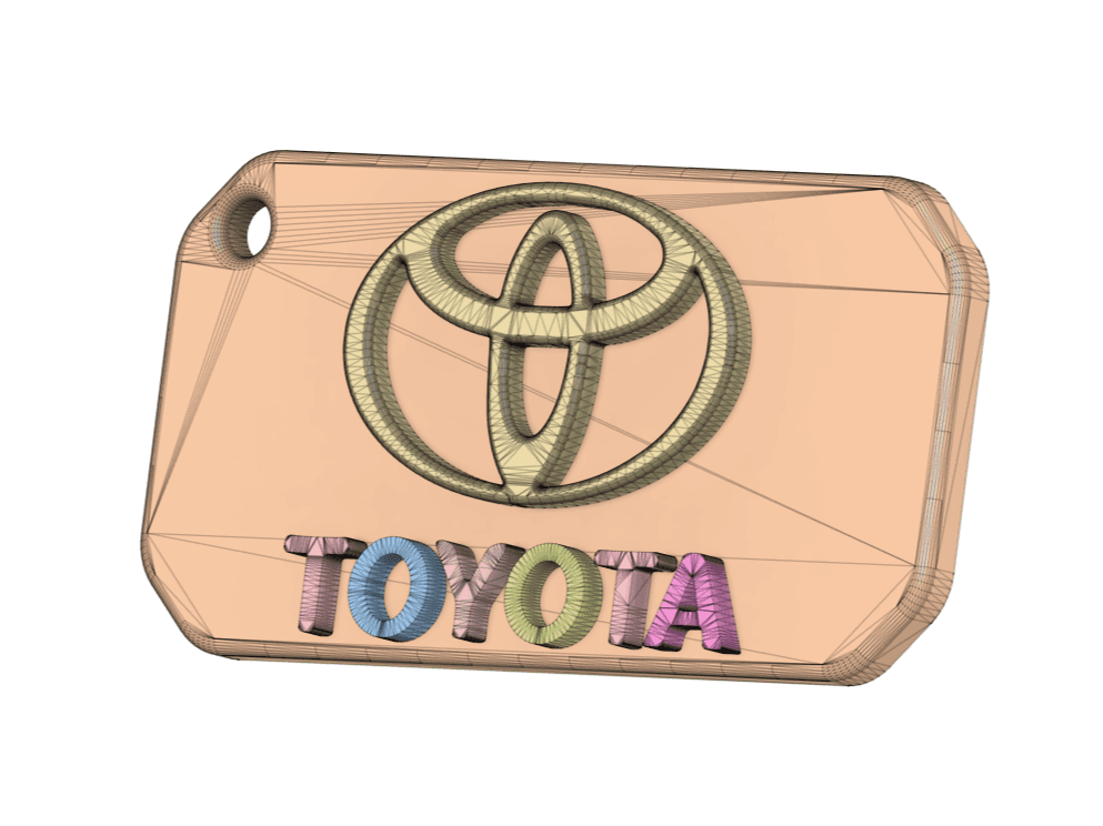 Portachiavi Toyota