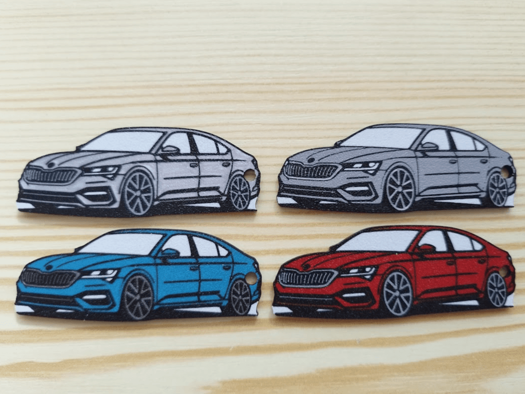Skoda Superb 3 Facelift keychain