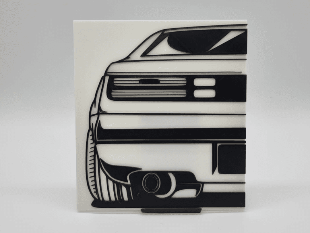 2D Wall Art Nissan 300ZX