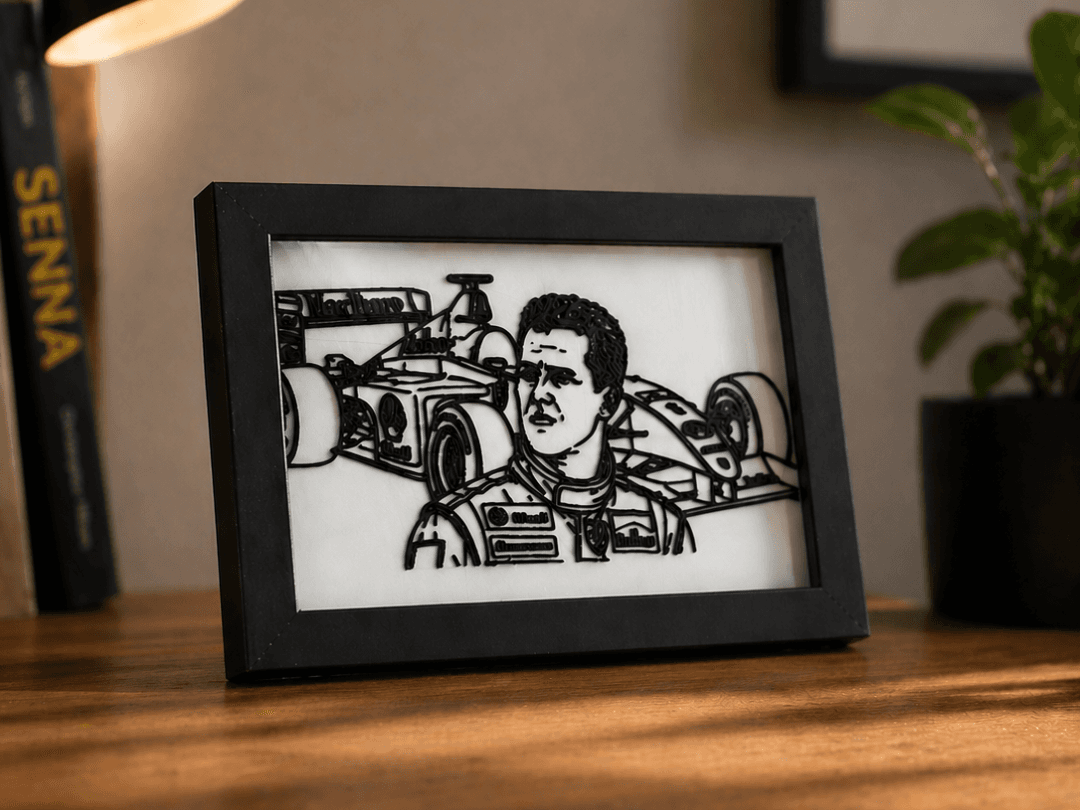 3D Artistic Frame – Michael Schumacher - (no ams)