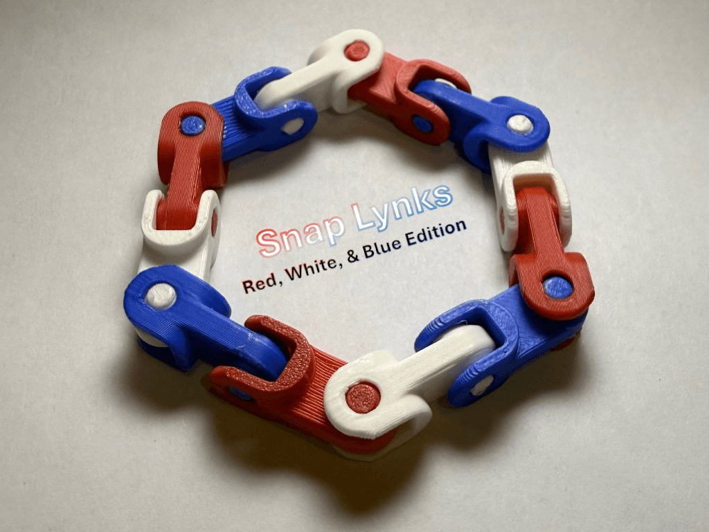 Snap Lynks - Red, White, and Blue Edition