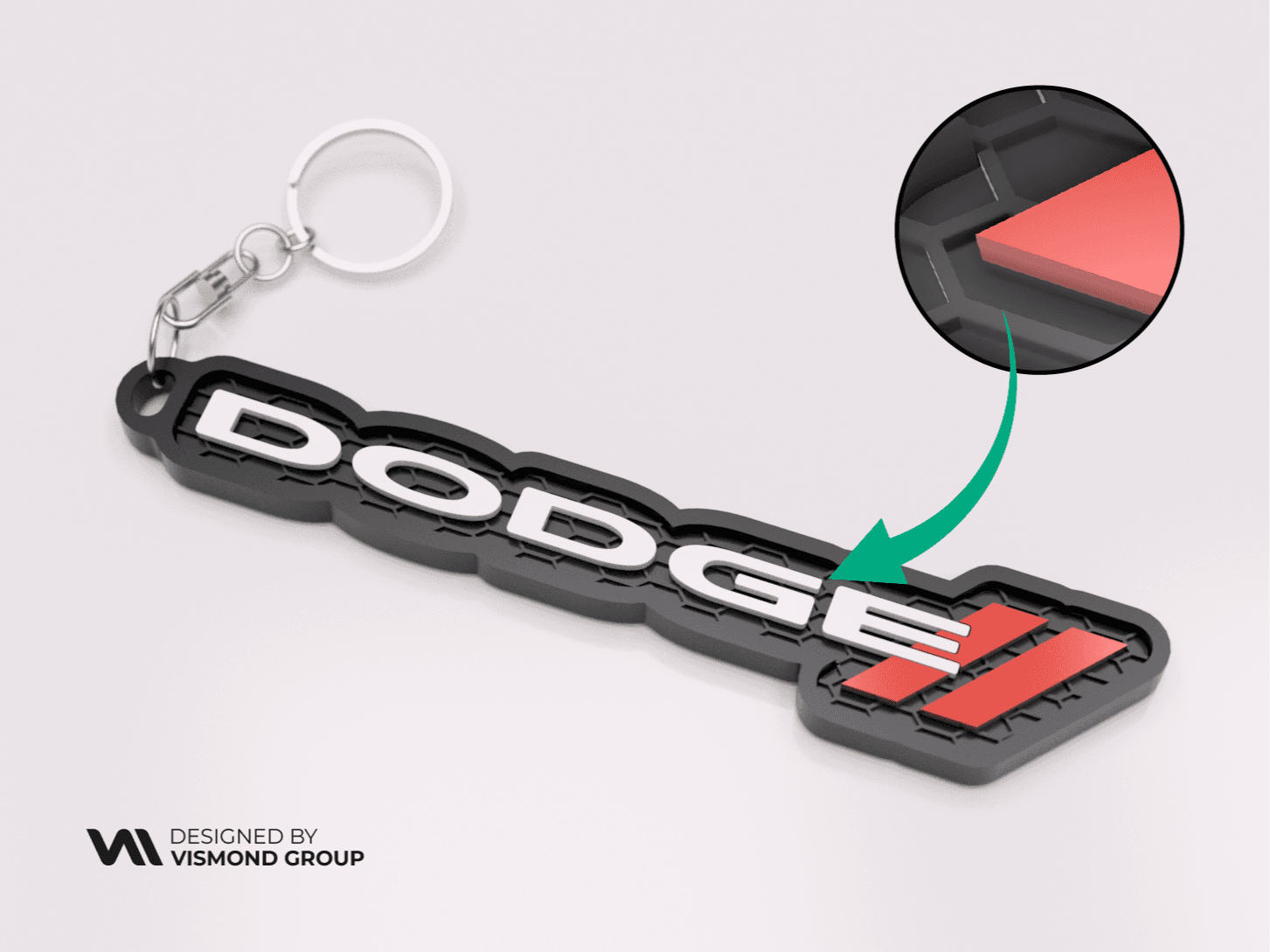 Dodge Keychain