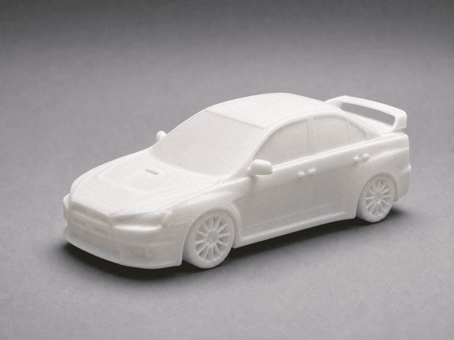 EVO10｜Mitsubishi Lancer Evolution X JDM 静态车模｜一体打印