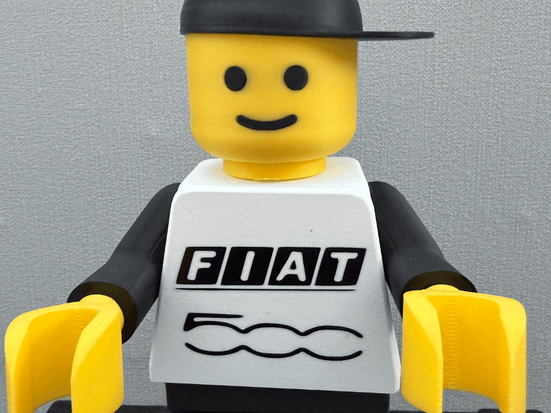 Fiat 500 Brickman 20cm Figur
