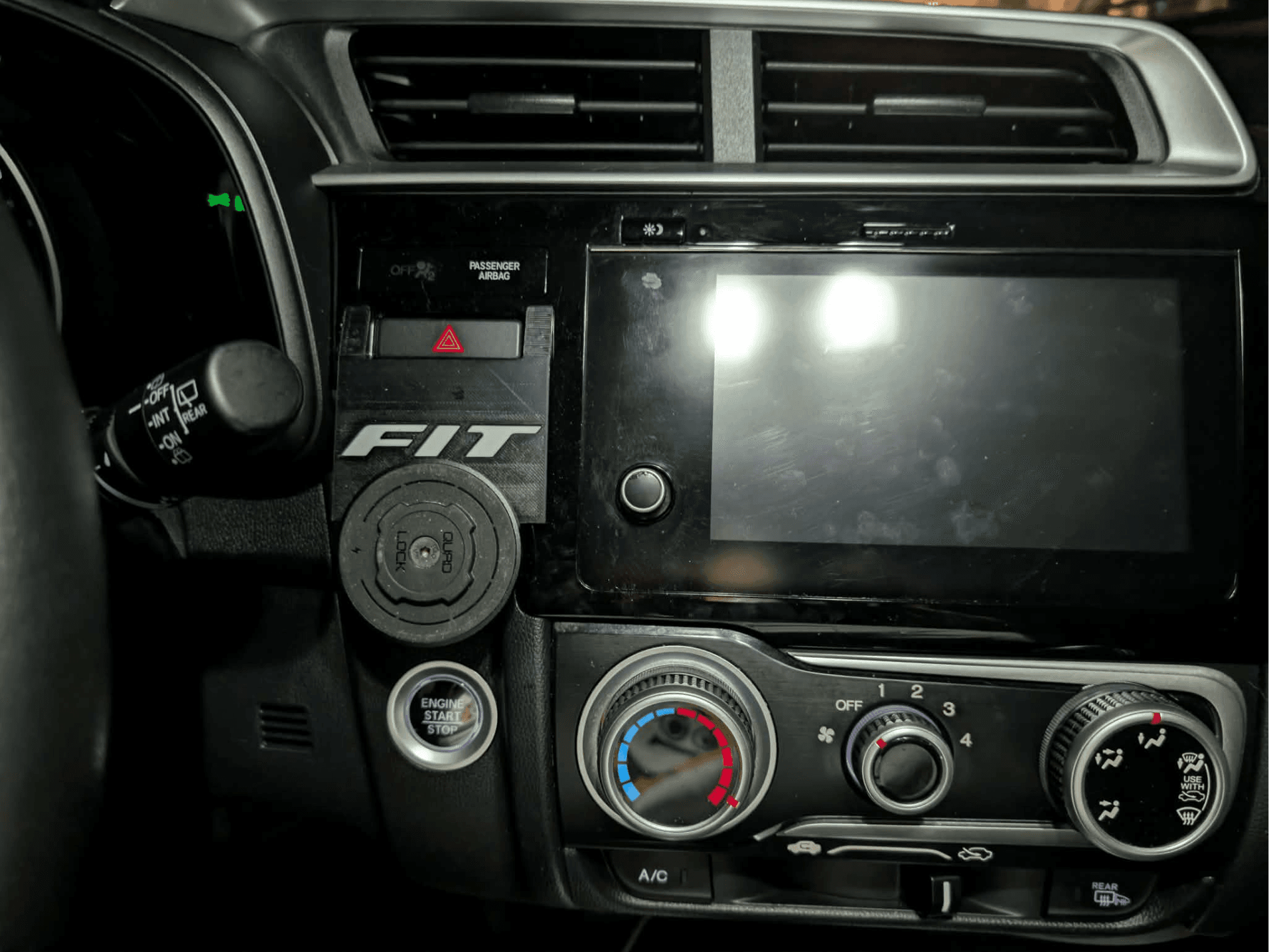 Honda Fit Quad Lock mount