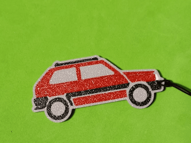 Fiat Panda 4x4 141 hobby CLX college keychain