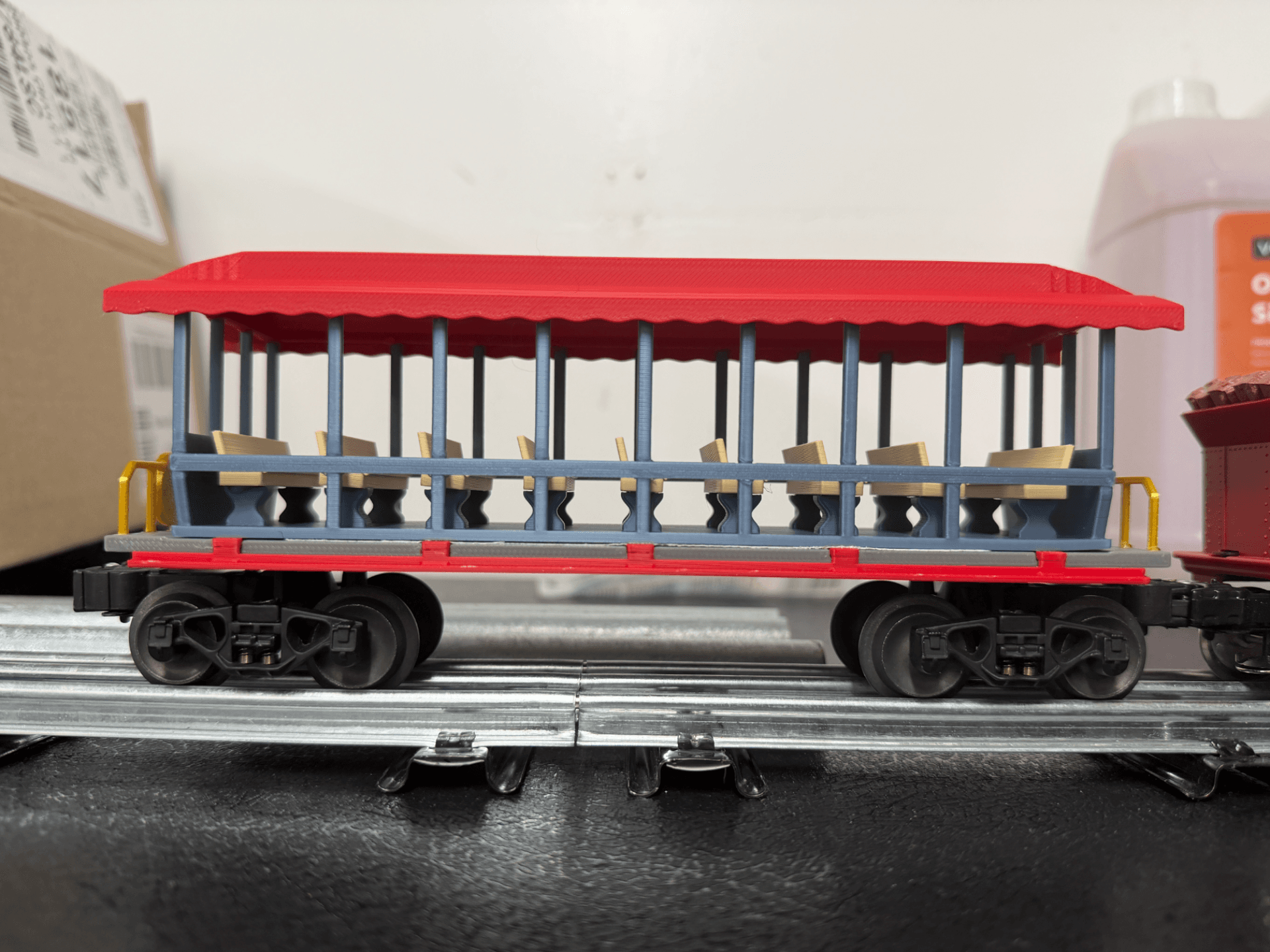 O Gauge Open Air Excursion Car