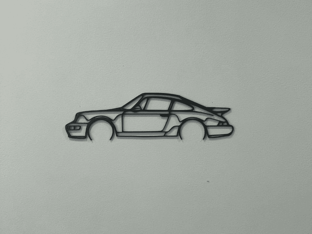 Porsche 964 Turbo Wallart