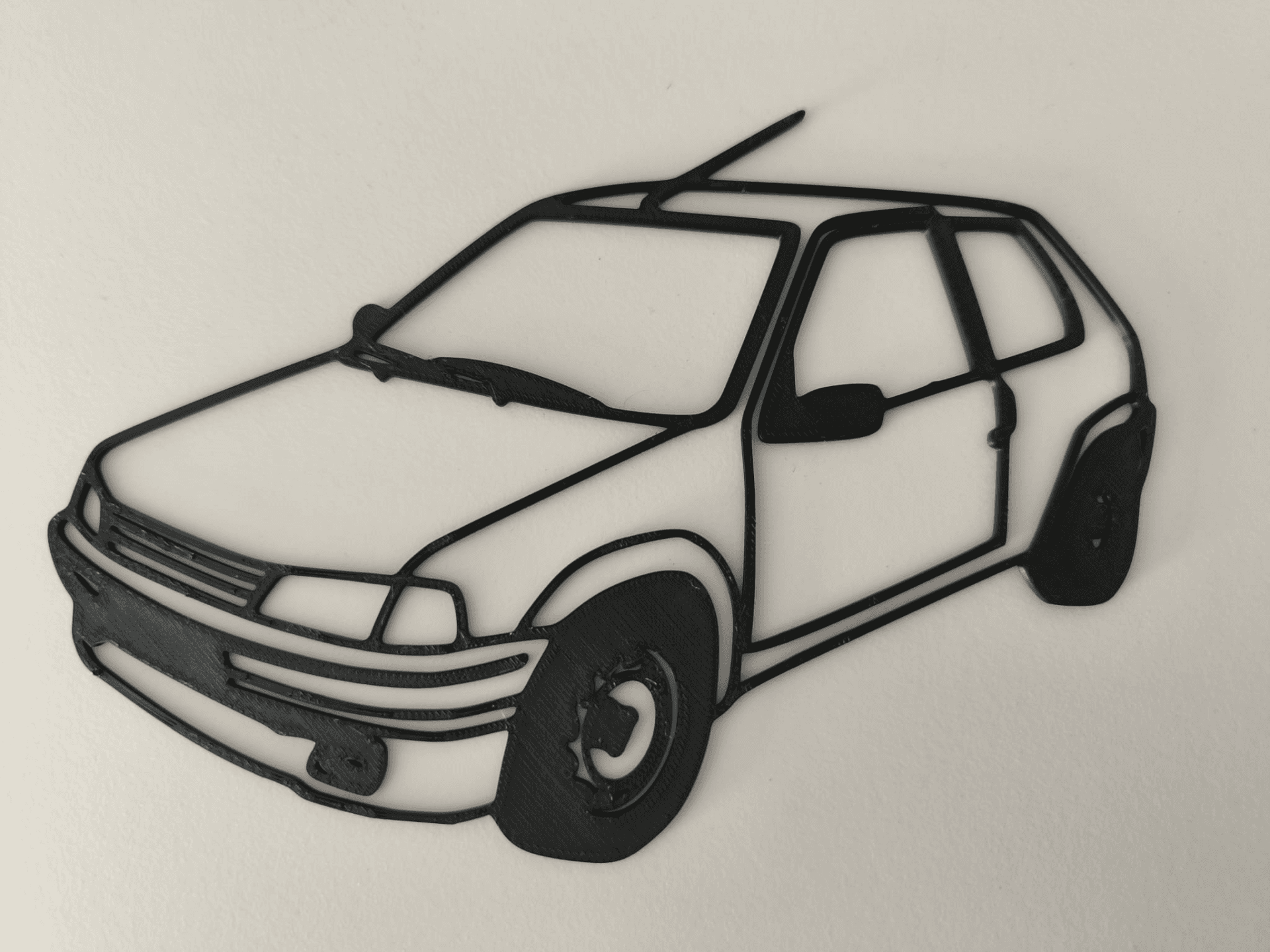 Peugeot 106 rally Wall Art Decor