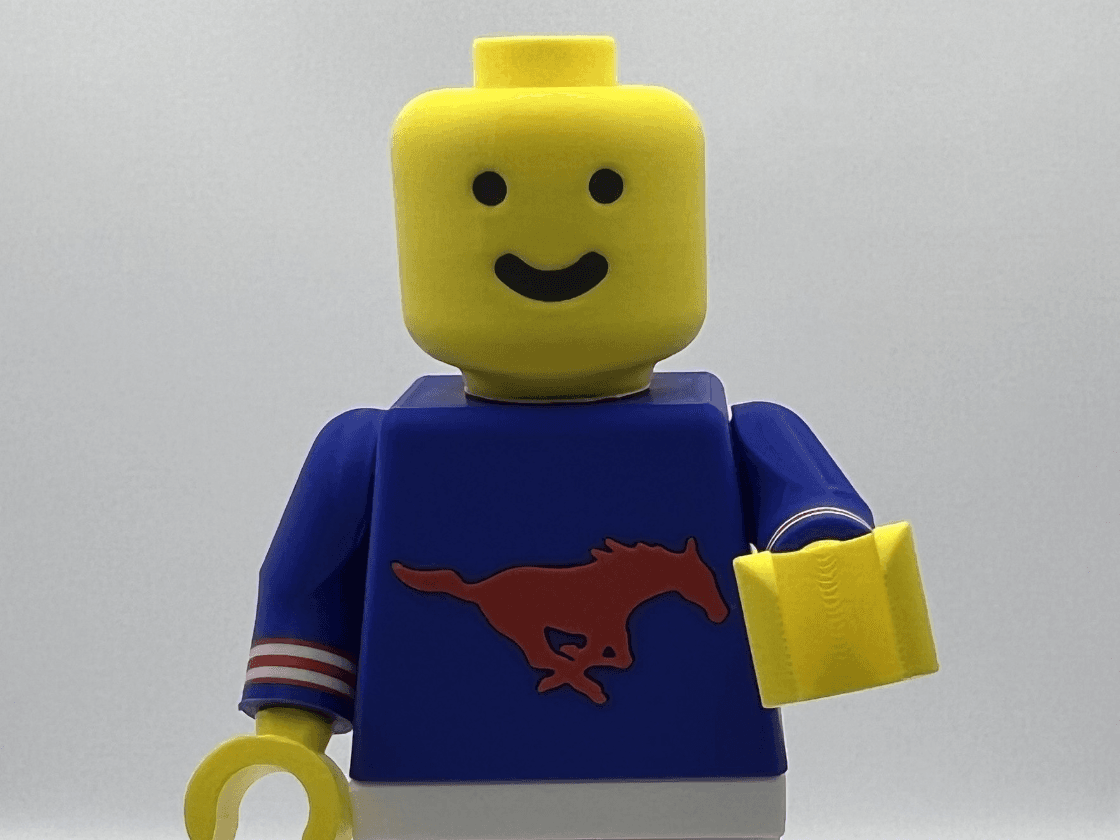 College Football Brickman - SMU