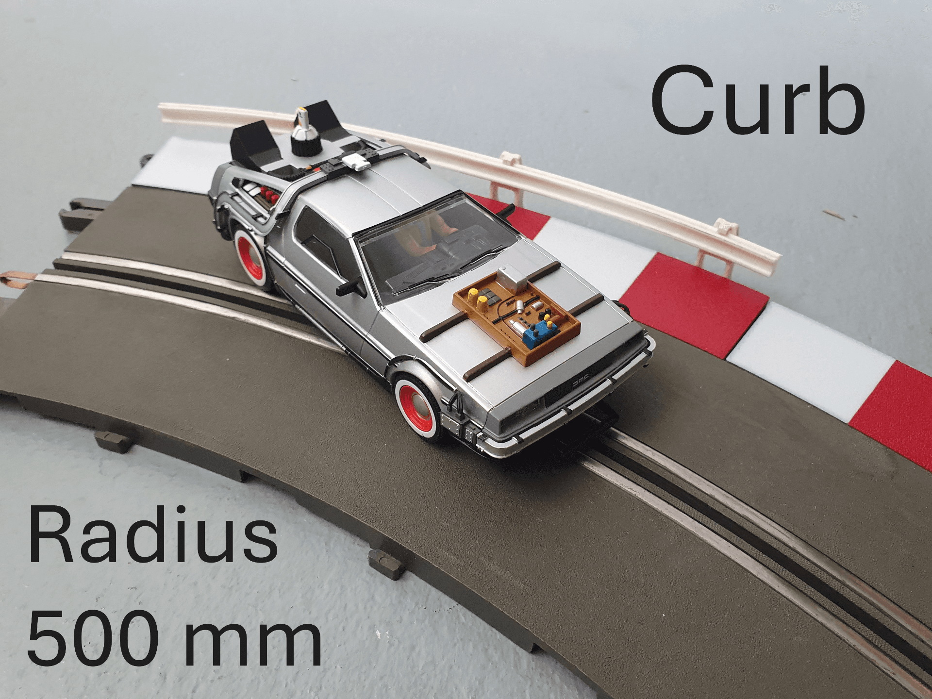 Curb for Stabo racetrack Radius: 500mm