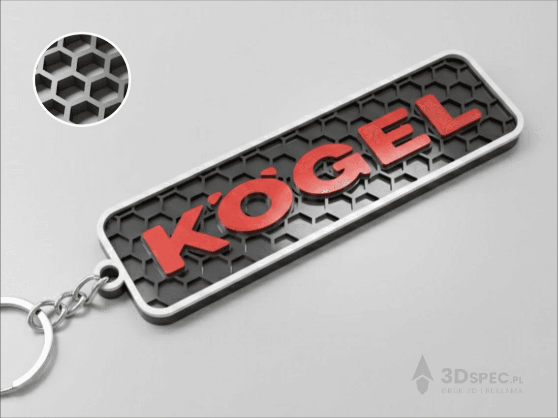 Kogel logo keychain