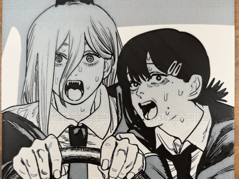 Chainsaw Man - Power and Kobeni Car Ride